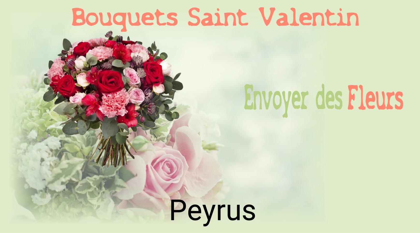 Roses de Saint-Valentin livrées à Peyrus